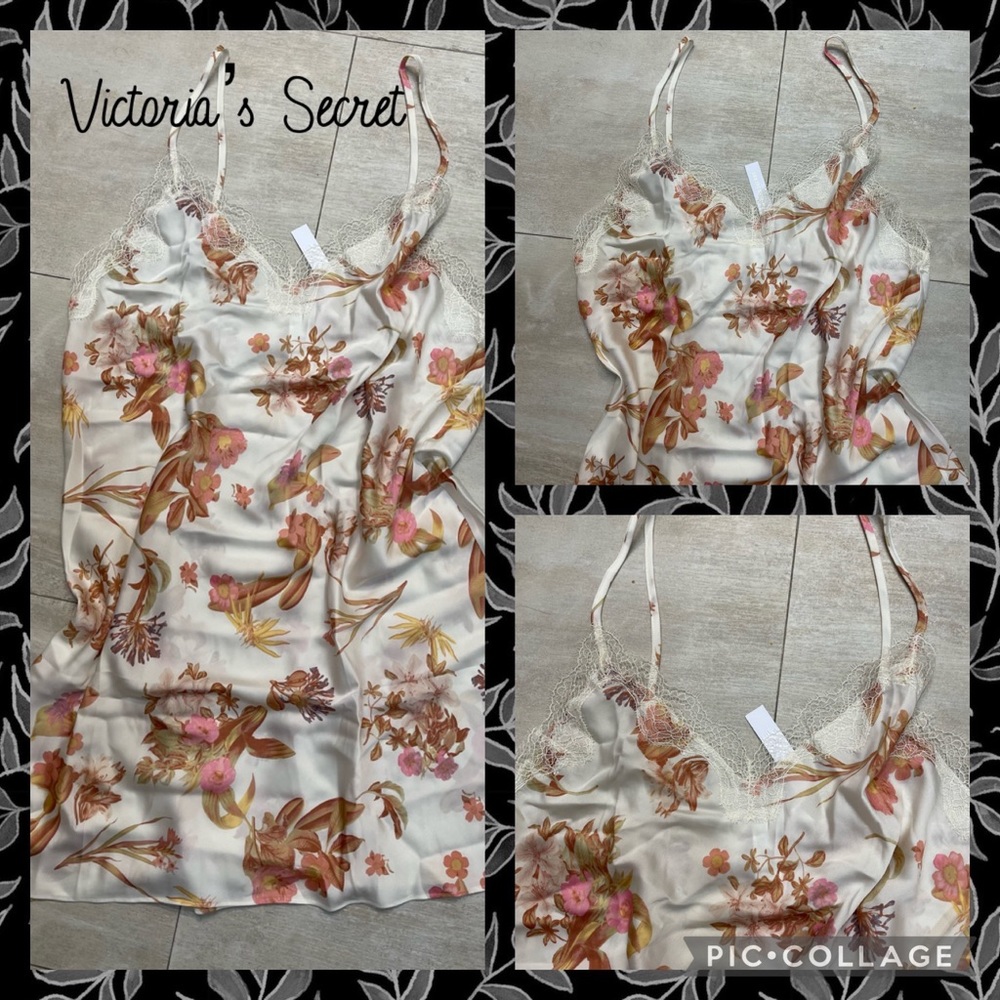 After Christmas Sale💥Victoria’s Secret Sz M lace and satin slip FREE SHIPPING!